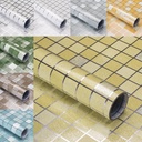 OIL PROOF FOIL KITCHEN WALL / لاصق المنيوم المطبخ مضاد للزيوت والحرارة