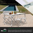 PICNIC TABLE WITH CHAIRS / طاولة الرحلات مع كراسي