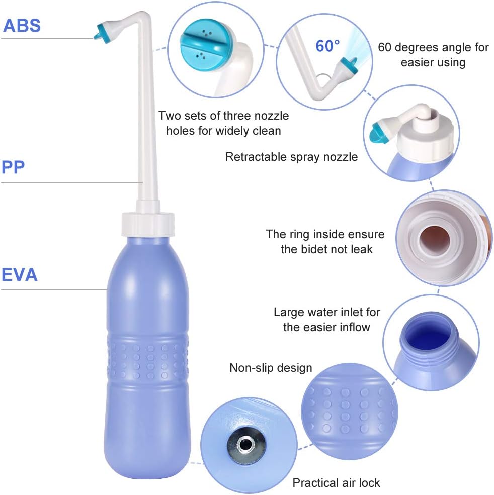 PORTABLE BIDET BIG/شطاف السفر الكبير