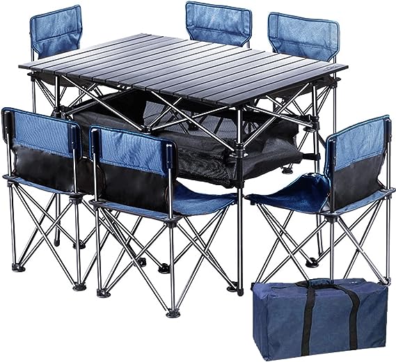 PORTABLE CHAIRS AND TABLE / طاولة الرحلات المتنقلة