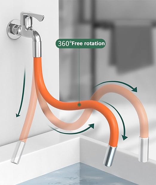 Adjustable Faucet Extension / وصلة صنبور المياه المرنة