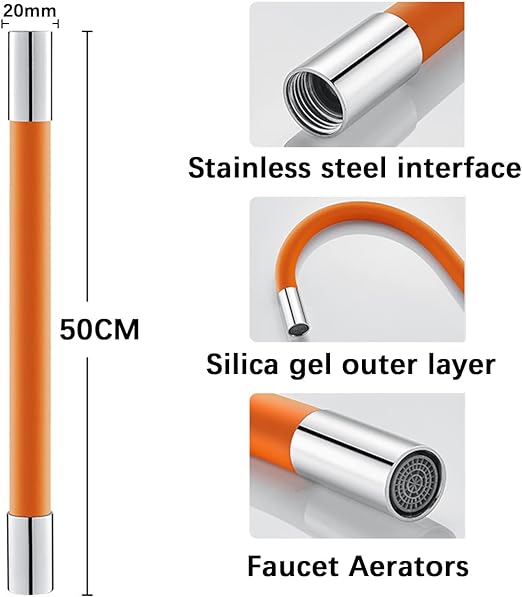 Adjustable Faucet Extension / وصلة صنبور المياه المرنة
