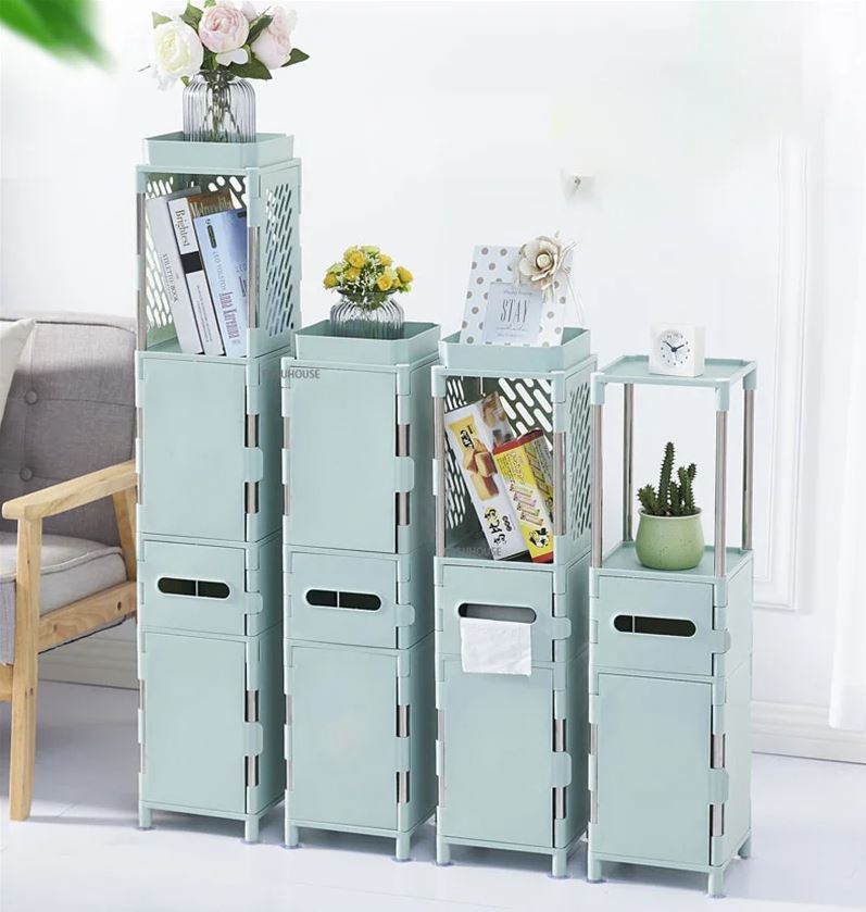 Plastic shelves for storage/رفوف بلاستيكية للتخزين
