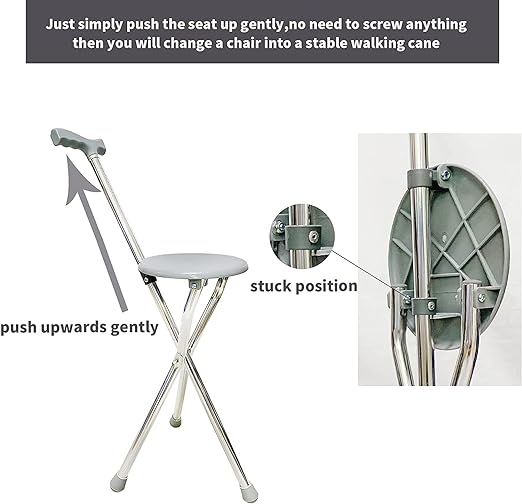 Portable Chair / كرسي و عكاز 2 في 1