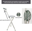 Portable Chair / كرسي و عكاز 2 في 1