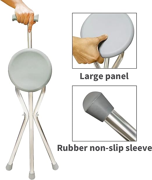 Portable Chair / كرسي و عكاز 2 في 1