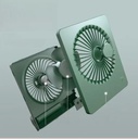 Portable Compact Desktop USB Battery Fan/ مروحة محمولة بالشحن