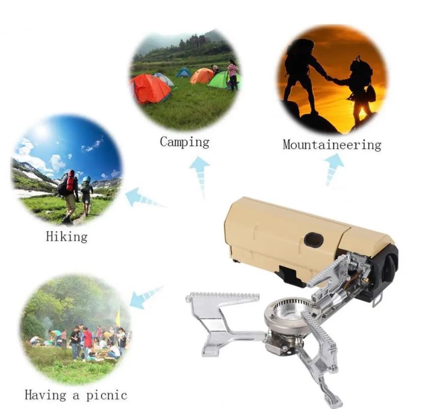 Portable Gas stove / موقد الغاز المتنقل
