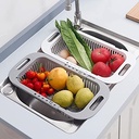 Adjustable refrigerator basket/سلة الثلاجة القابلة للتعديل