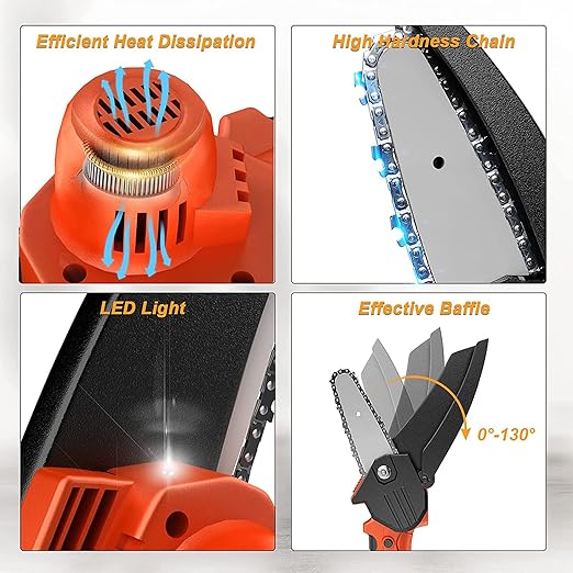 RD-8002 4 CHAIN SAW / منشار الكتروني
