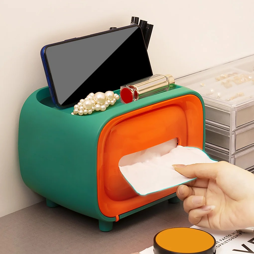 RETRO TV TISSUE BOX/علبة الكلينكس