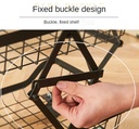 Aluminum Basket with Wheels / سلة التنظيم الألمنيوم