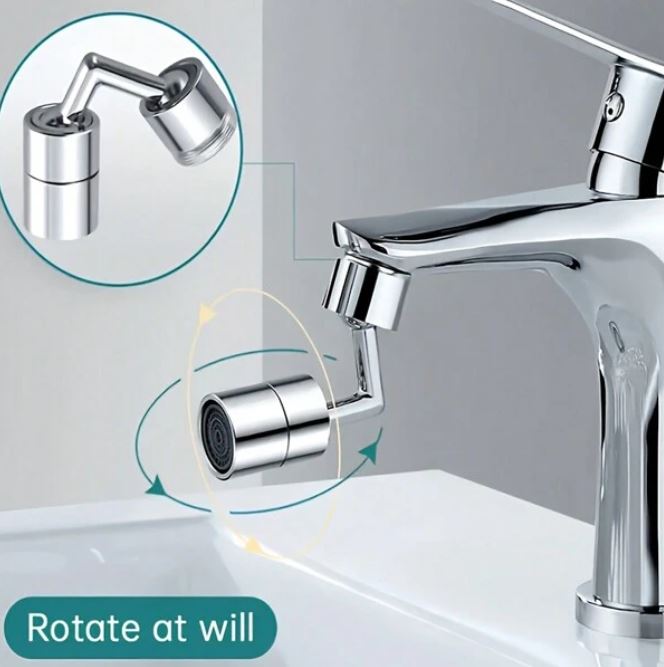 Rotating Faucet Filter Tip Water/ فلتر تصفية المياه الدوار