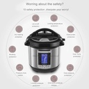 SAYONA AIR FRYER &amp; PRESSURE COOKER 2 IN 1/ مقلاة هوائية وقدر ضغط 2 في 1