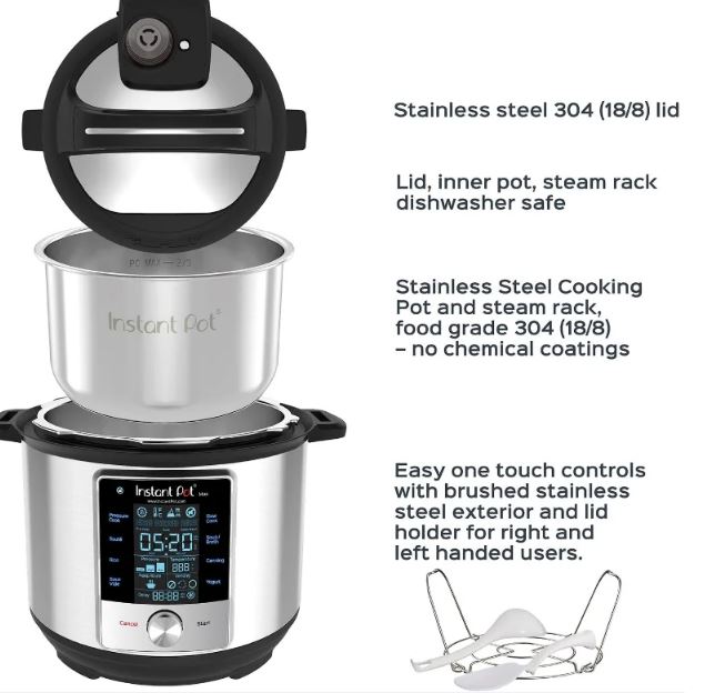 SAYONA AIR FRYER &amp; PRESSURE COOKER 2 IN 1/ مقلاة هوائية وقدر ضغط 2 في 1