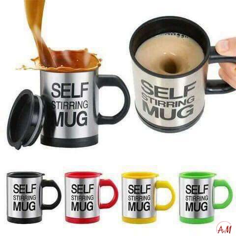 SELF STRRING MUG/كوب الخلط الكهربائي
