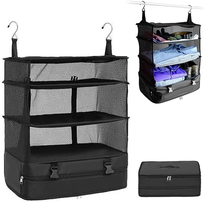 SHELVES TO GO PACKABLE/رفوف تنظيم حقيبة السفر