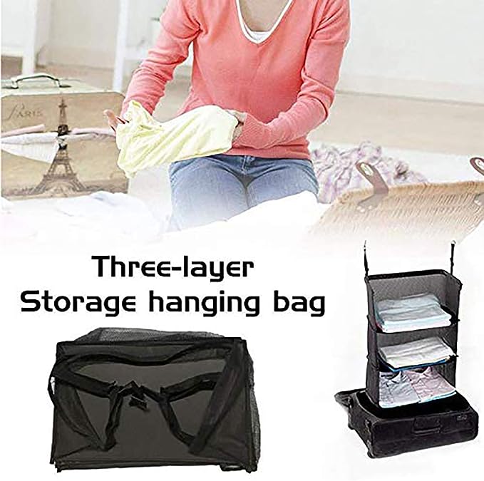 SHELVES TO GO PACKABLE/رفوف تنظيم حقيبة السفر