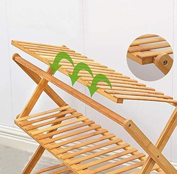 SHOE SHELF WOOD /ستاند الأحذية الخشبي