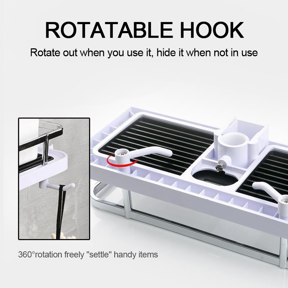 SHOWER STORAGE RACK / منظم دش الاستحمام