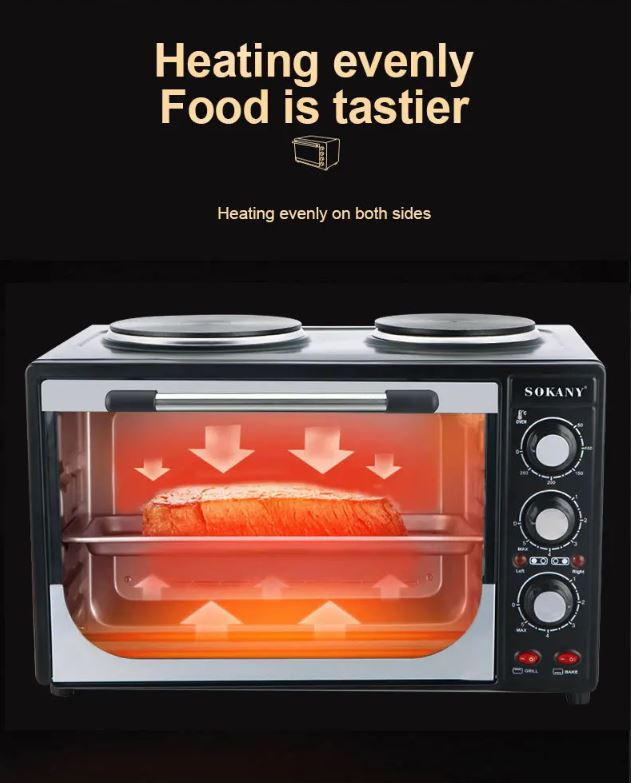 SILVER CREST ELECTRIC OVEN / فرن كهربائي سيلفر كريست
