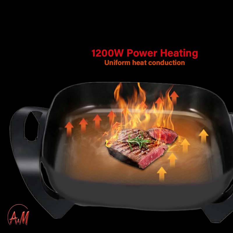 SILVER CREST MULTI-FUNCTION ELECTRIC POT / قدر كهربائي متعدد الاستخدام من سيلفر كريست