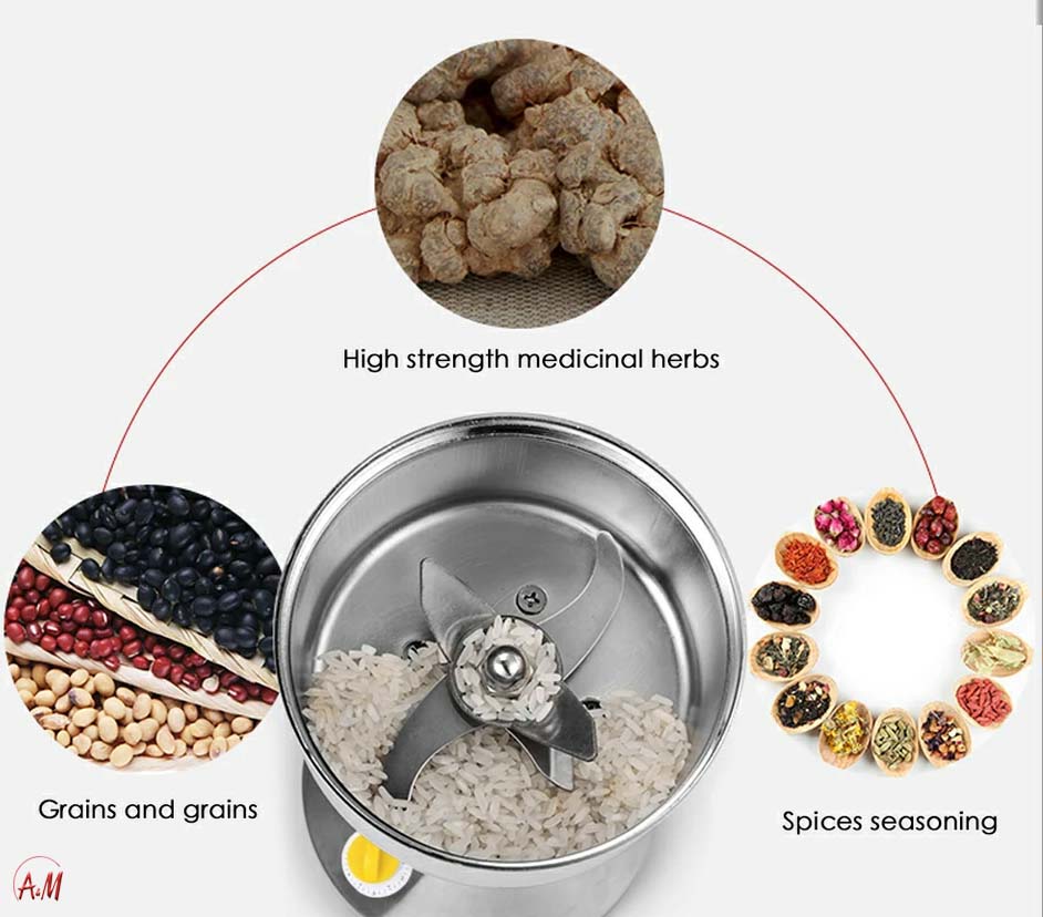 SILVER CREST POWDER GRINDER 1400W  / مطحنة البهارات القوية من سيلفر كريست 1400واط