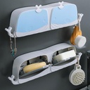 SOAP BOX WITH HANGERS /  علبة الصابون الجدارية مع علاقات