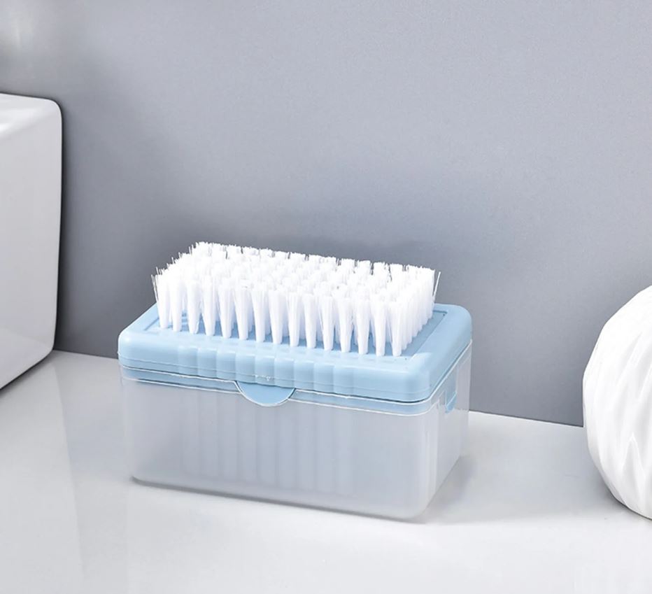 SOAP DISPENSER WITH BRUSH/موزع صابون مع فرشاة