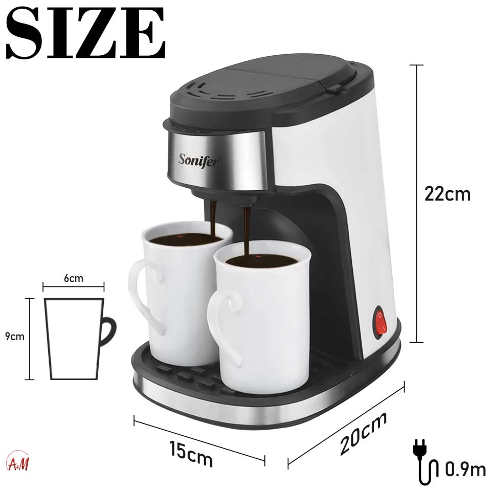 SONIFER COFFEE MAKER SF-3540/ماكينة القهوة من سونفير