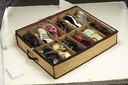 SPACE SAVING SHOE ORGANIZER/ منظم الأحذية تحت السرير