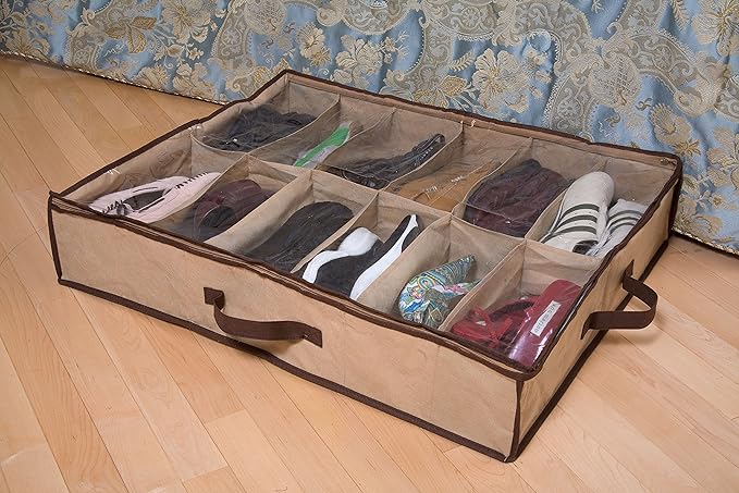 SPACE SAVING SHOE ORGANIZER/ منظم الأحذية تحت السرير