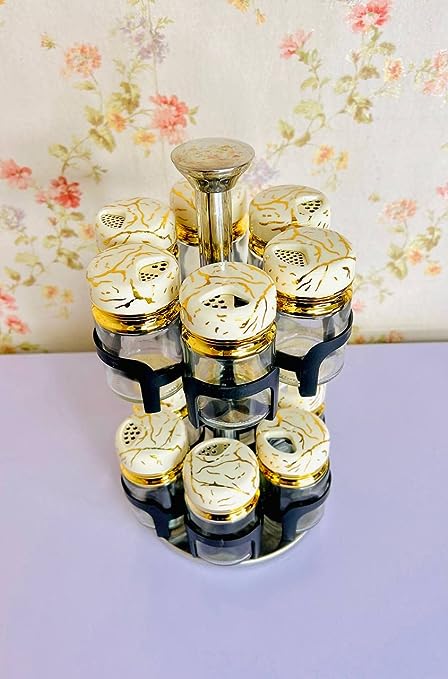 SPICE CAROUSEL 12 JAR ROTATING / ستاند علب التوابل