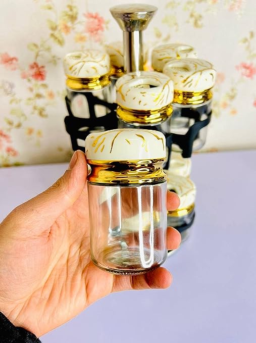 SPICE CAROUSEL 12 JAR ROTATING / ستاند علب التوابل