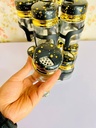 SPICE CAROUSEL 12 JAR ROTATING / ستاند علب التوابل