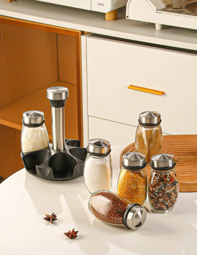 SPICE RACK SET/رفوف التوابل
