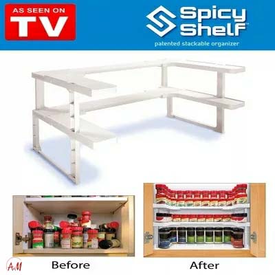 SPICY SHELF/رف تنظيم التوابل