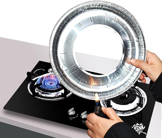 SQUARE STOVE ALUMINUM FOIL / ألمنيوم الموقد