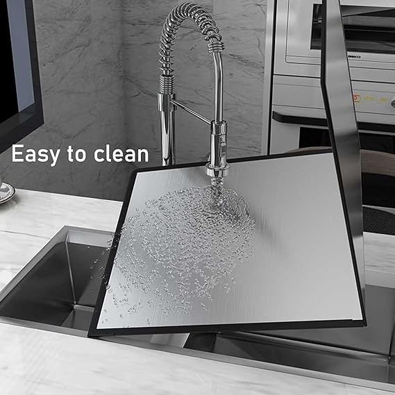 STAINLESS STEEL OIL BATTLE / واقي معدني قابل للطي