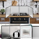 STAINLESS STEEL OIL BATTLE / واقي معدني قابل للطي