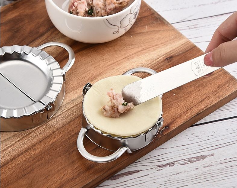 STAINLESS STEEL PASTRY MAKER BIG/ صانعة الفطائر ستانستيل الحجم الكبير