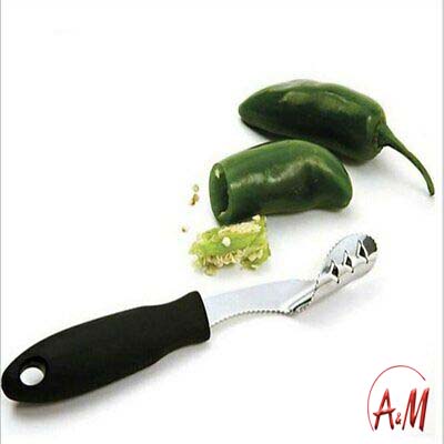 STAINLESS STEEL SEED REMOVER / حفارة الخضار