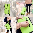 Shopping basket with bag/سلة التسوق مع حقيبة
