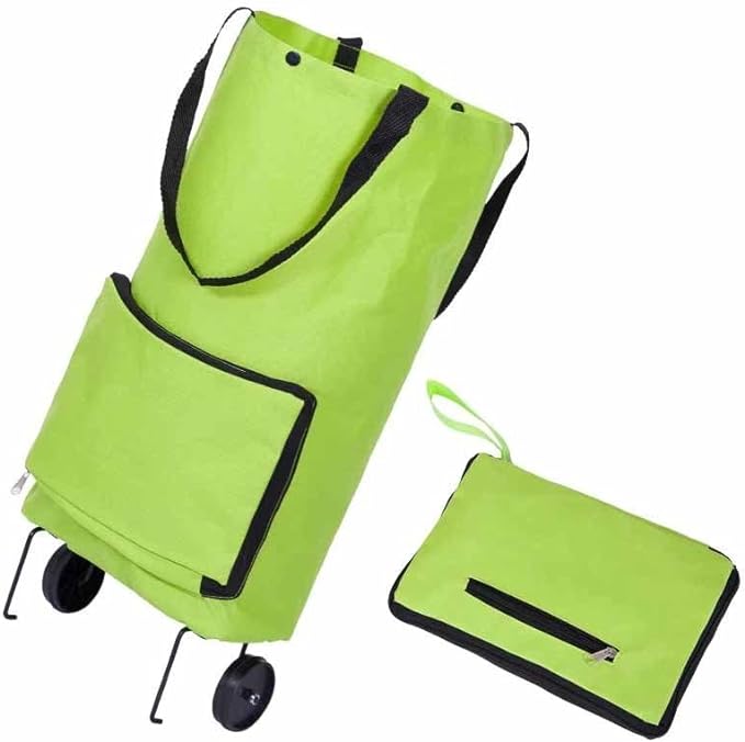 Shopping basket with bag/سلة التسوق مع حقيبة