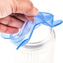 Silicone covers for dishes/اغطية الاطباق السيلكون