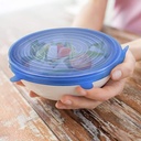 Silicone covers for dishes/اغطية الاطباق السيلكون