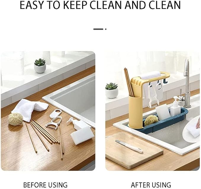 Sink Drain Storage Basket / منظم المغسلة