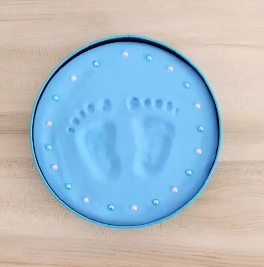 BABY HAND PRINT& FOOT PRINT / لعبة بصمة الطفل