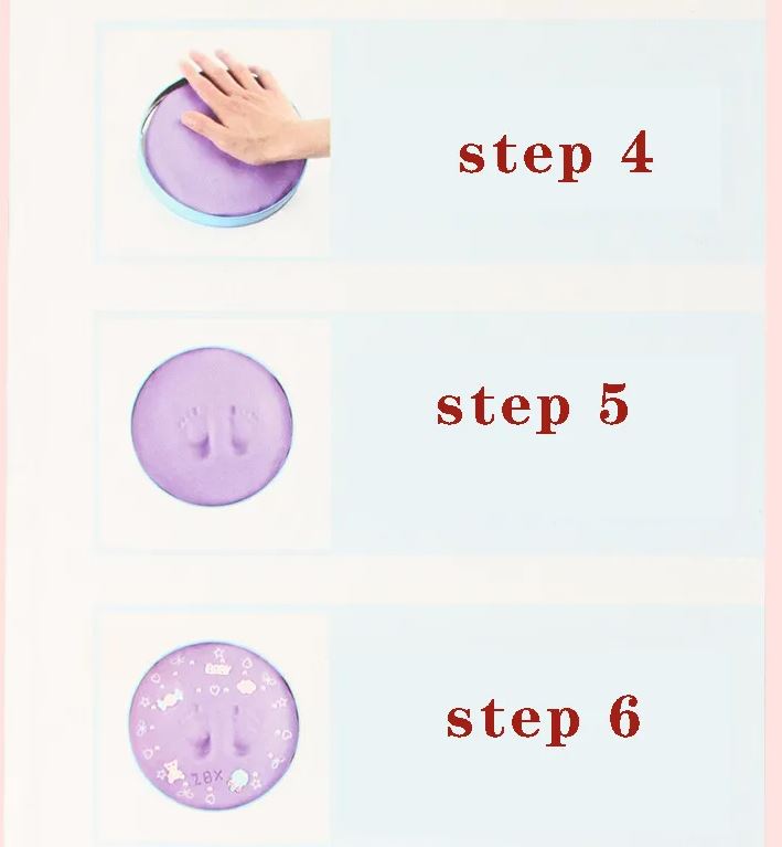 BABY HAND PRINT& FOOT PRINT / لعبة بصمة الطفل