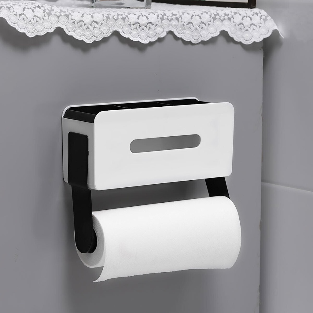 TISSUE AND ROLL PAPER ORGANIZER / منظم المناديل والمناشف والتوابل